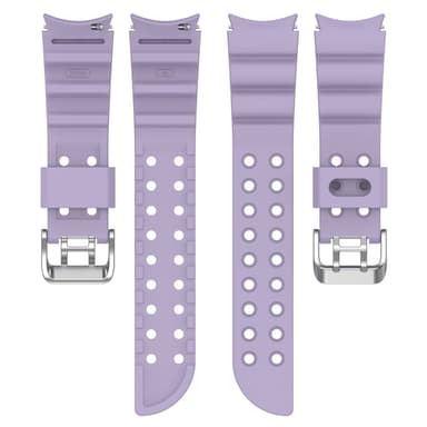 Klokkebånd TPU 2-pak Lilla Samsung Galaxy Watch 5/5 Pro/4/4 Classic/3 41 mm