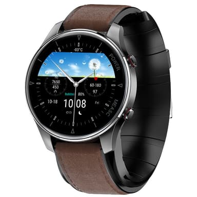 Smart Watch blodtrykksmåler brun