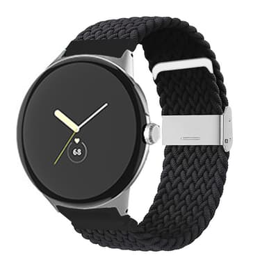 Klokkebånd i nylon Sort Google Pixel