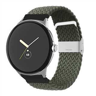 Klokkebånd i nylon Grønn Google Pixel