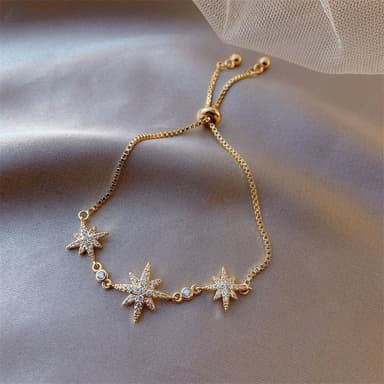 Bling Star armbånd Gull