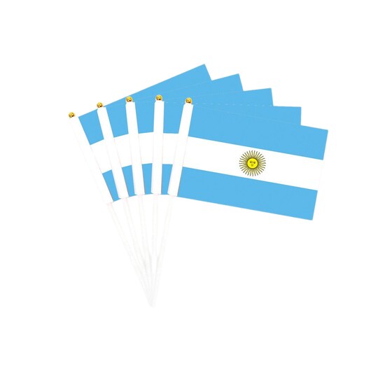 2022 World Cup flagg Argentina 5-Pack Flerfarget
