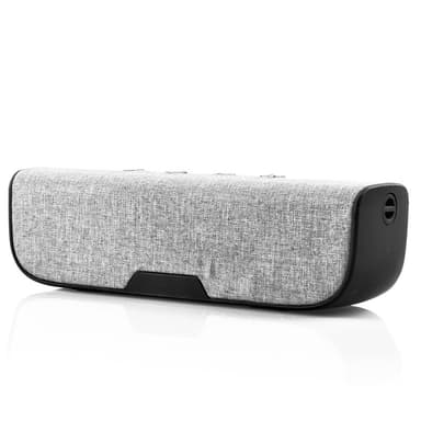 Bluetooth-høyttaler V5.0 IPX 5 vanntett Grå