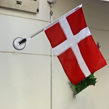 Flaggstangholder / brakett med sugekopp