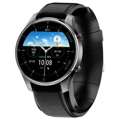 Smart Watch blodtrykksmåler Sort