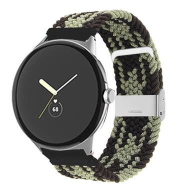 Klokkebånd i nylon brun Google Pixel
