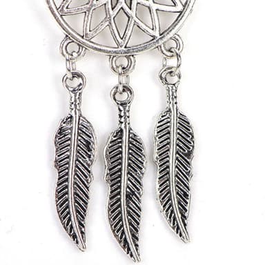 Dream Catcher øredobber 1 par Sølv