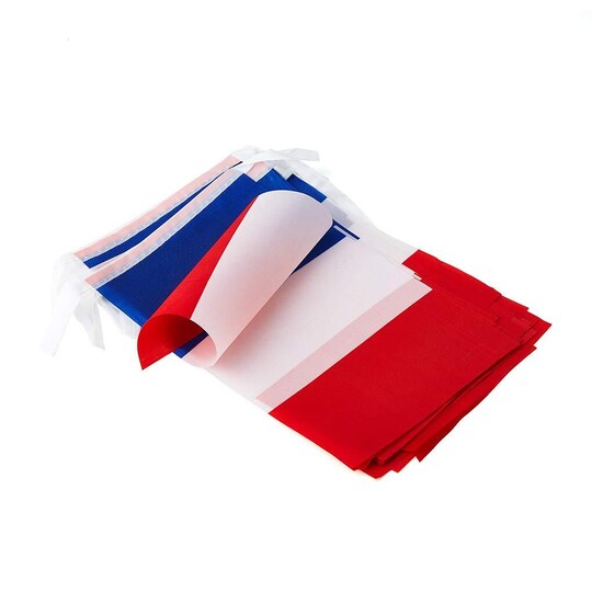 2022 World Cup Bunting Banner Frankrike Flerfarget