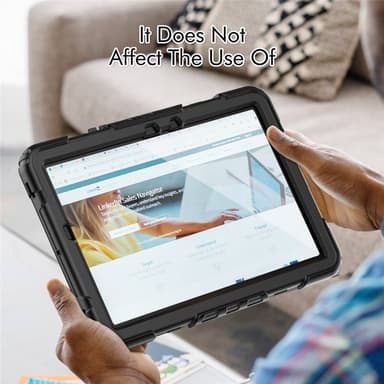 Hybrid deksel med skulderstropp Samsung Galaxy Tab S8 11.0 - Sort