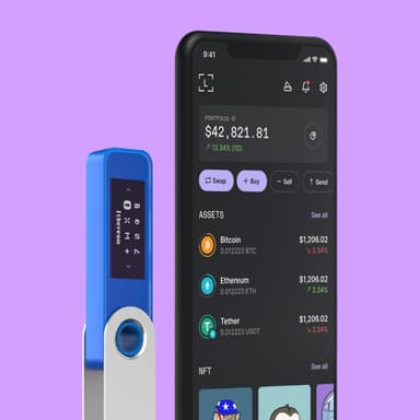 Ledger Nano S Plus -  Deepsea Blue