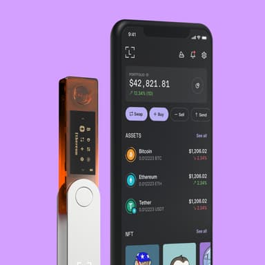 Ledger Nano X - Blazing Orange