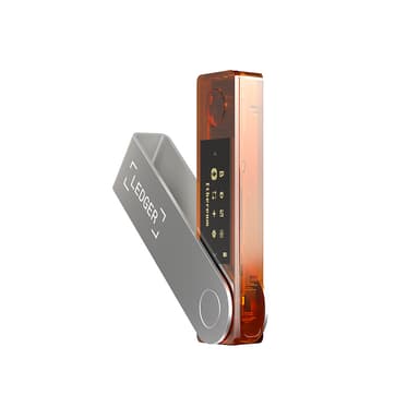 Ledger Nano X - Blazing Orange