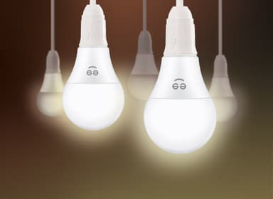 Geeni Lux 800 smart LED lyspære 9W A19 E27