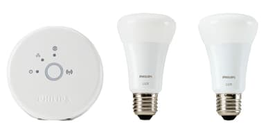 Philips hue lux startsett 9W A19 E27 (2 sett)