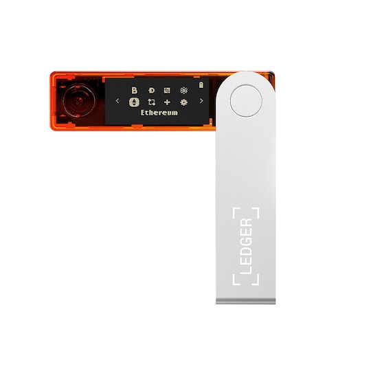 Ledger Nano X - Blazing Orange