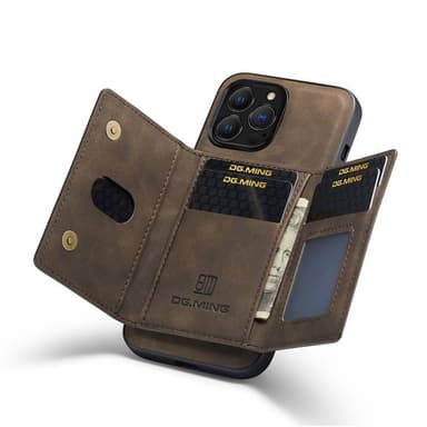 DG-Ming M2 deksel Apple iPhone 13 Pro - Coffee