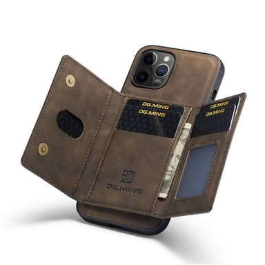 DG-Ming M2 deksel Apple iPhone 12 Pro Max - Coffee