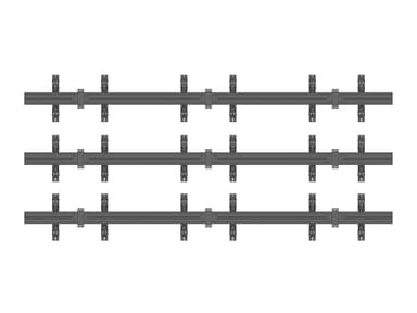 Multibrackets 5013 digitalskiltmontering 165,1 cm (65") Sort