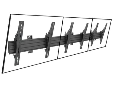 Multibrackets 4078 digitalskiltmontering 165,1 cm (65") Sort