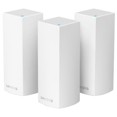 Linksys Velop mesh WiFi nettverkssystem (3 stk.)