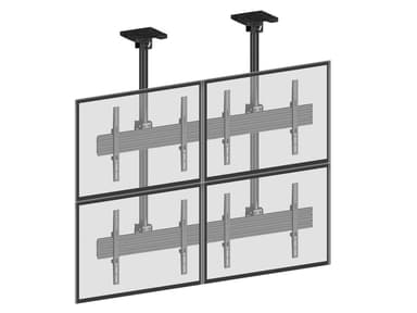 Multibrackets 3552 digitalskiltmontering 165,1 cm (65") Sort