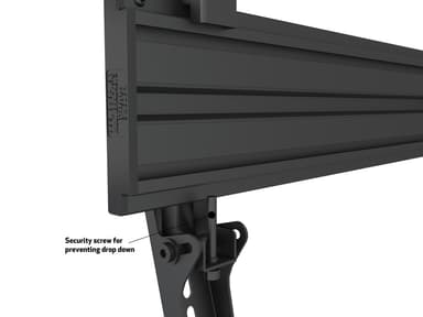 Multibrackets 8458 digitalskiltmontering 165,1 cm (65") Sort