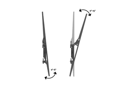 Multibrackets 8458 digitalskiltmontering 165,1 cm (65") Sort