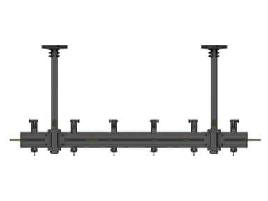 Multibrackets 5662 digitalskiltmontering 81,3 cm (32") Sort