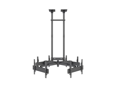 Multibrackets 8878 digitalskiltmontering 190,5 cm (75") Sort
