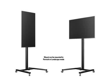 Multibrackets 0643 digitalskiltmontering 160 cm (63") Sort