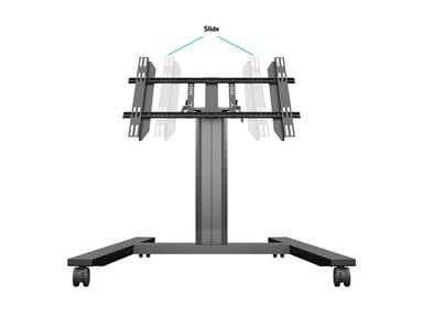 Multibrackets 6812 digitalskiltmontering 139,7 cm (55") Sort