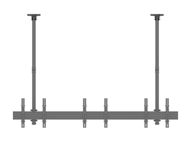 Multibrackets 3477 digitalskiltmontering 165,1 cm (65") Sort