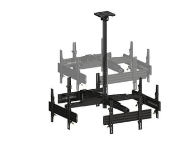 Multibrackets 3538 digitalskiltmontering 165,1 cm (65") Sort