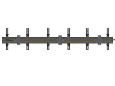 Multibrackets 4078 digitalskiltmontering 165,1 cm (65") Sort