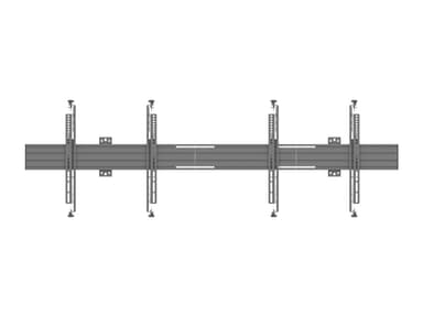 Multibrackets 0631 veggfeste for TV 190,5 cm (75") Sort