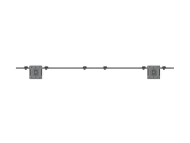 Multibrackets 3477 digitalskiltmontering 165,1 cm (65") Sort