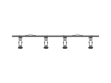 Multibrackets 5020 digitalskiltmontering 139,7 cm (55") Sort