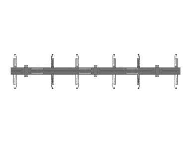 Multibrackets 0648 veggfeste for TV 165,1 cm (65") Sort