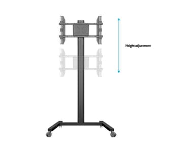 Multibrackets 0643 digitalskiltmontering 160 cm (63") Sort