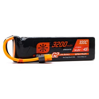 4s  3200mAh -100C- Spektrum LiPo G2 IC3