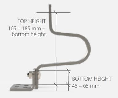 Bisol EasyMount Home HOOK Stål