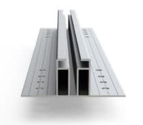 Bisol EasyMount Quick Rail 80 x 370 mm Universal