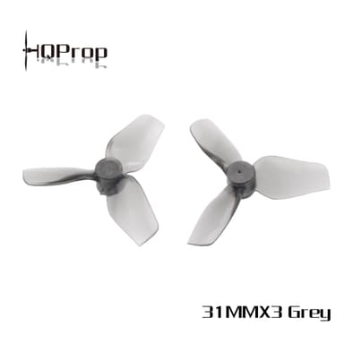 HQ Micro Whoop Prop 31mm Grey 1mm (2CW+2CCW)