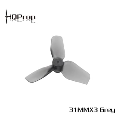 HQ Micro Whoop Prop 31mm Grey 1mm (2CW+2CCW)