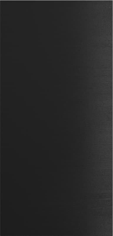 Epoq dør til kjøkken 60X125 Edge Black Ash