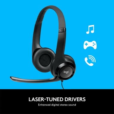 Logitech USB-headset H390 PC