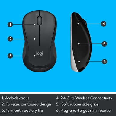Logitech MK540 tastatur og mus