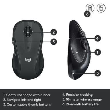 Logitech MK545 tastatur og mus