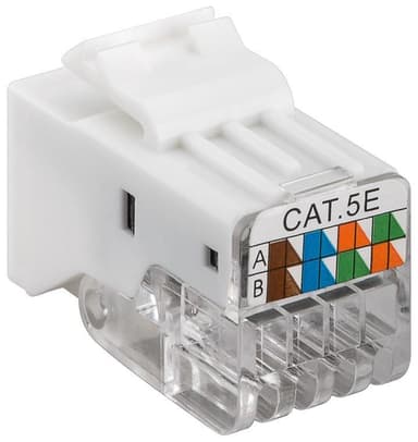 Goobay Keystone-modul RJ45 CAT 5e, UTP, 100 MHz