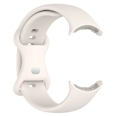Klokkebånd silikon for kvinner Hvit Google Pixel Watch